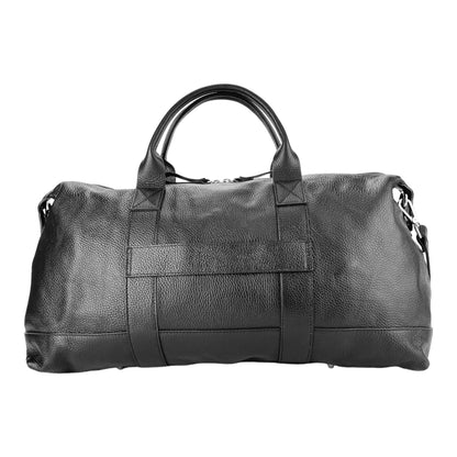 RB1029A | Borsone da Viaggio in Vera Pelle Made in Italy con Tracolla
